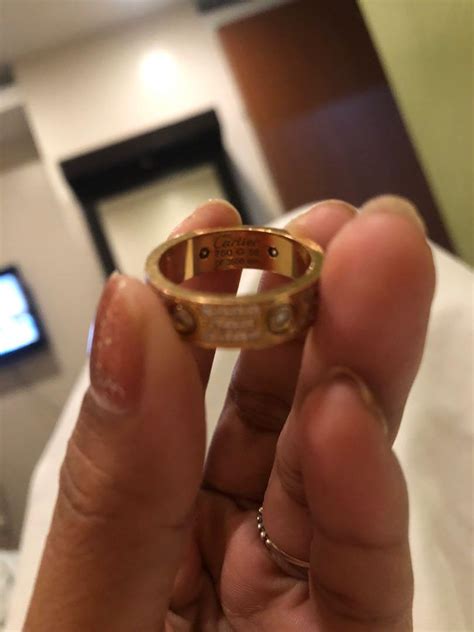 real cartier ring|original cartier ring.